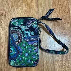 Vera Bradley Blue Rhapsody All in One Wristlet
